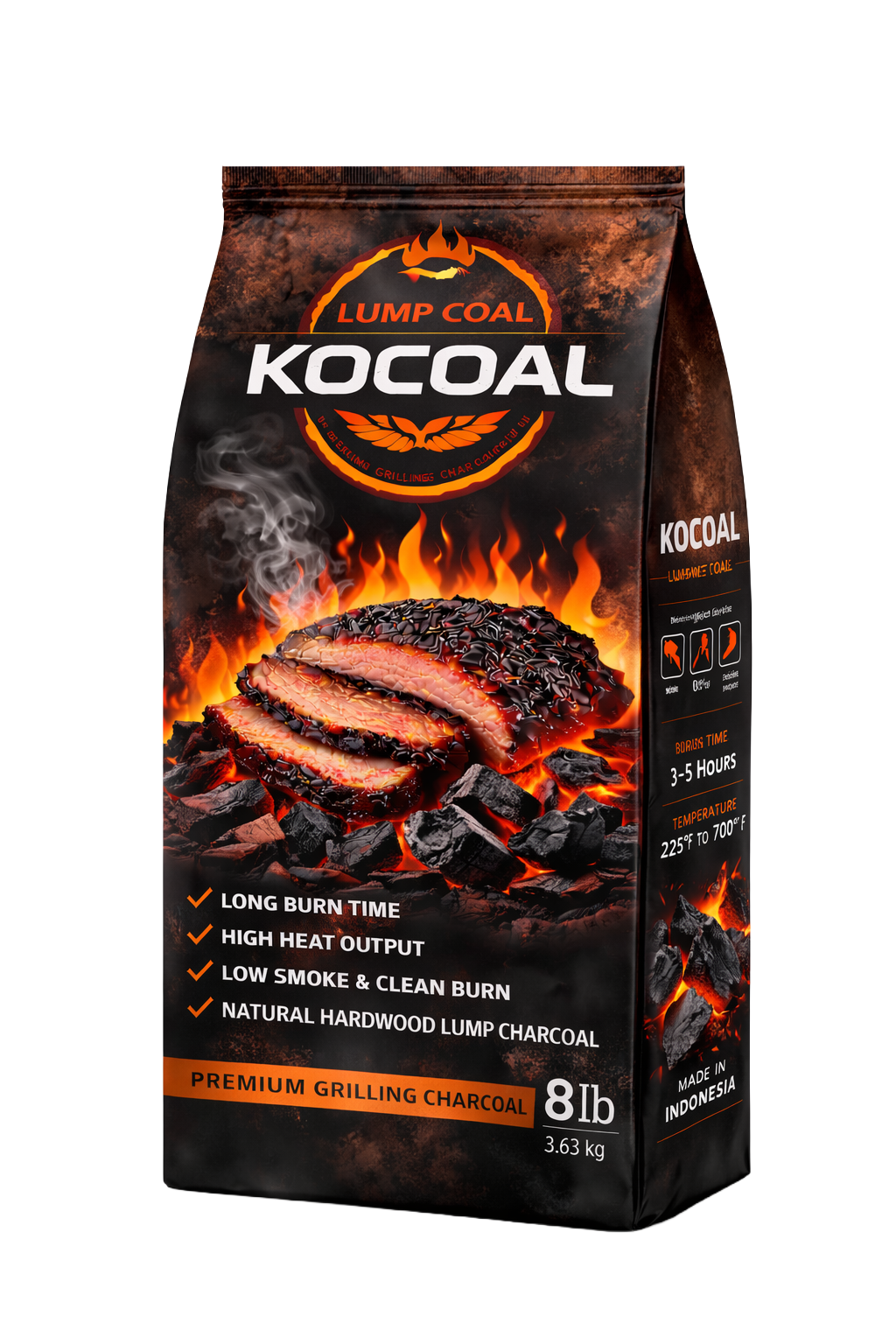 Kocoal Lump Charcoal 8lb bag